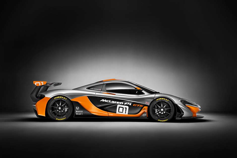 McLaren P1 GTR side copy
