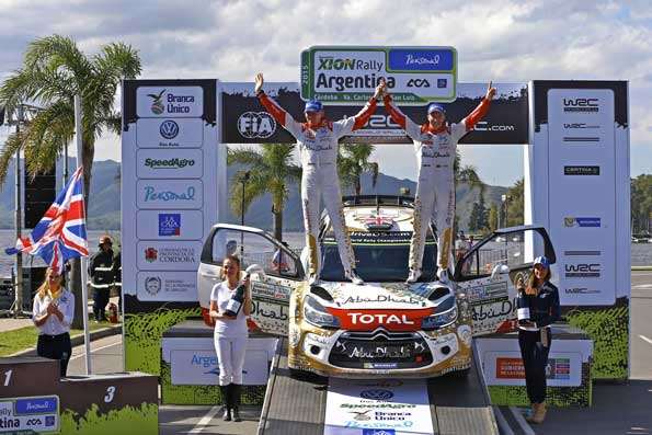 Kris Meeke Argentina WRC
