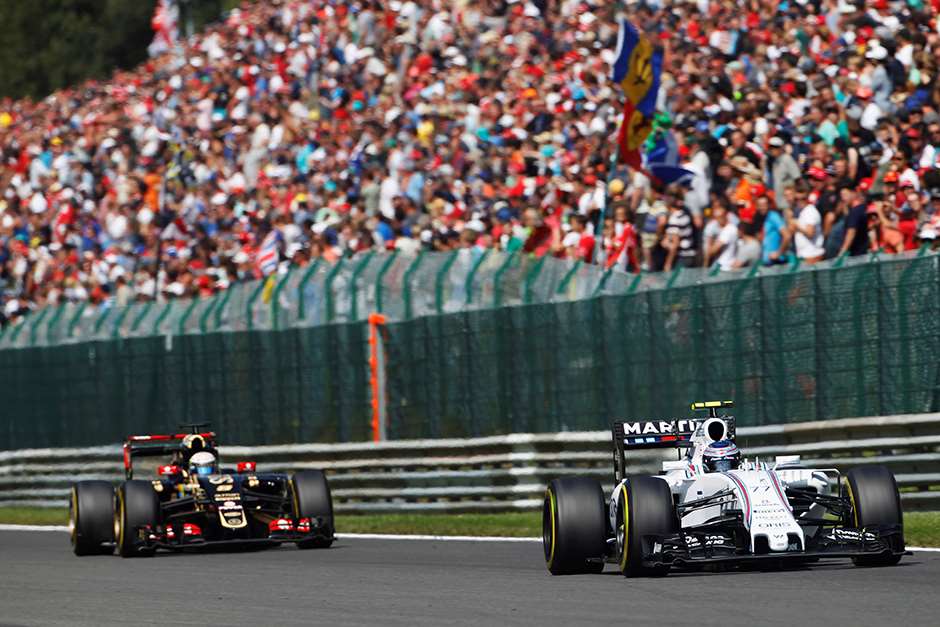 Bottas Grosjean Williams Lotus Spa Hamilton