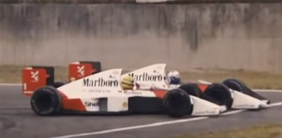 Senna Prost team mate