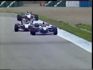 Hakkinen Villeneuve F1 Jerez 1997